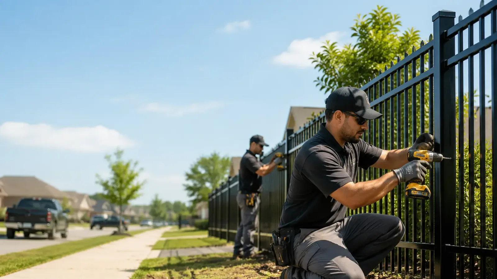 Metal Fence Installation in Hatley, WI